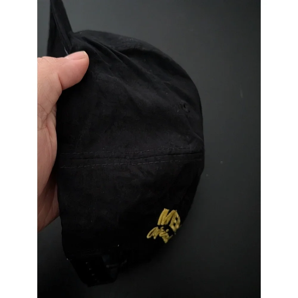 Vintage Myers's Original Dark Rum Black‎ Snapback Hat Better in the Dark 90s OS